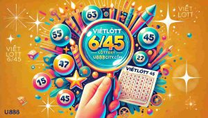 ảnh bìa vietlot 6/45 u888